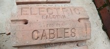 Baldwin Electric Cables Brick Door Stop
