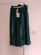 Jigsaw emerald green sequin - green,