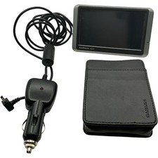 Garmin nüvi 200W Sat Nav GPS Navigator 4.3” EU UK Maps Car Charger Case Bundle