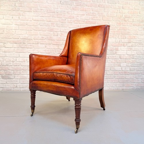 Circa 1910 antique tan - circa, leather