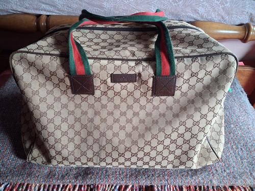 Gucci vintage weekend travel - gucci,