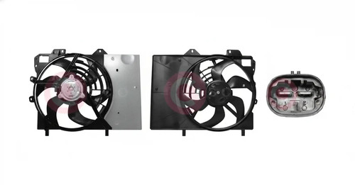 Radiator fan motor for