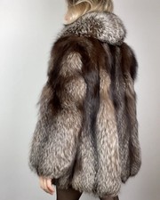 Stunning chocolate silver fox - chocolate,