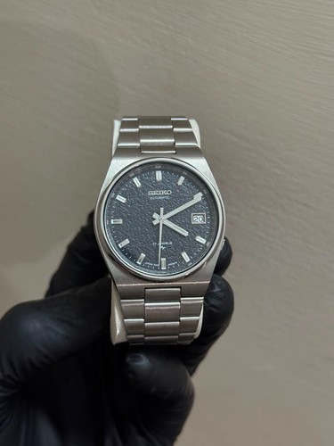 Rare seiko black texture - black,