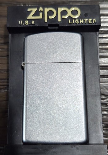 Zippo slim lighter satin - zippo,