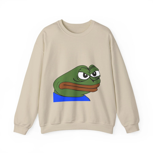 Pepe meme crewneck - pepe,