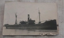 Post WW1 Naval Ship / Trawler  1920's Photograph