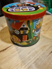 Vintage Blue Bird Toffee Tin