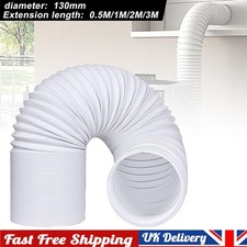 1/2/3M Duct Extension Pipe 13cm Telescopic Flexible Air Conditioner Exhaust Hose