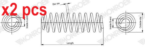 Pcs se3430 suspension - x2,