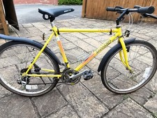 Saracen Tufftrax 1980's Vintage Mountain Bike Yellow