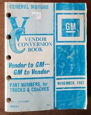 GM Vendor Parts Conversion
