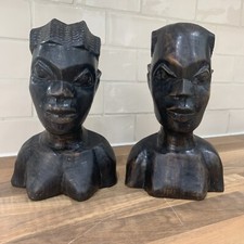 Vintage pair african ebony - pair,