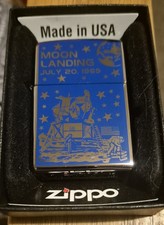 Zippo Lighter Moon Landing July 20 1969 Commemorative Edition G15 (2015) 