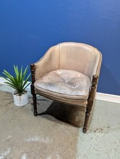 Antique Victorian Leather Tub