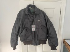 JAMES BOND THE WORLD IS NOT ENOUGH COBLES GREEN PROMO FLIGHT JACKET 1999  XLARGE