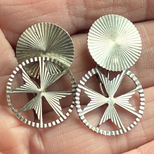 Vintage pair silver - of,