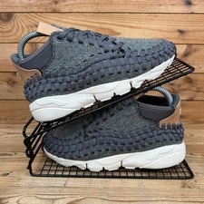 Nike Trainers Womens Size UK 4 Air Footscape Woven Chukka Dark Grey Shoes