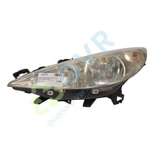 PEUGEOT 207 SW HDI MK1 (Ph1) 2007-2009 Headlight Headlamp Left Side 89900874