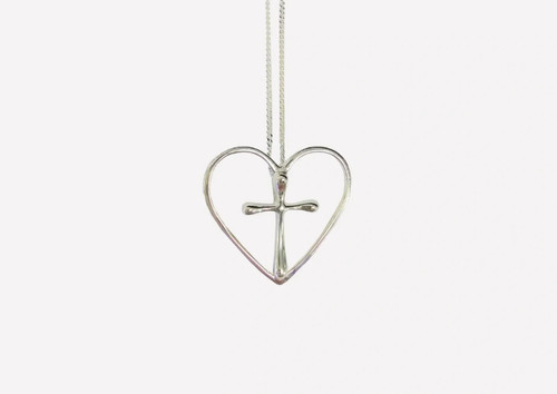 Heart and cross - and,