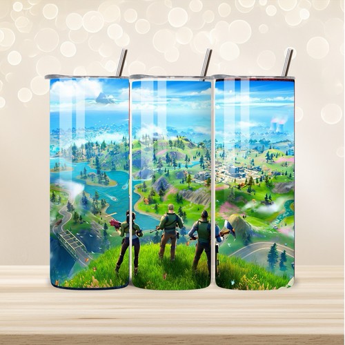 Fortnite tumbler 20oz - fortnite,