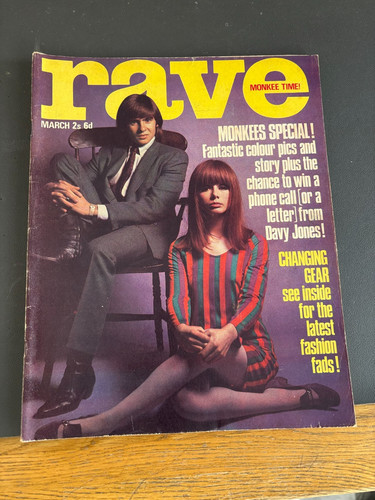 Rave magazine mar 1967 - magazine,
