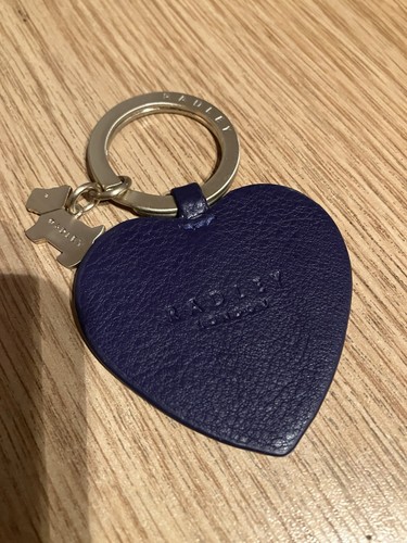 New purple radley keyring with - radley,