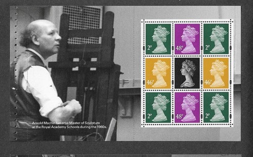 Arnold machin artist - machin, stamp