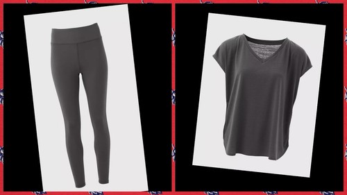 Souluxe charcoal leggings - charcoal, 4