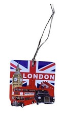 London Christmas Tree Decoration - Hanging London Gift - London Christmas LS23-D