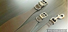 Dark BROWN Waxed Real Leather