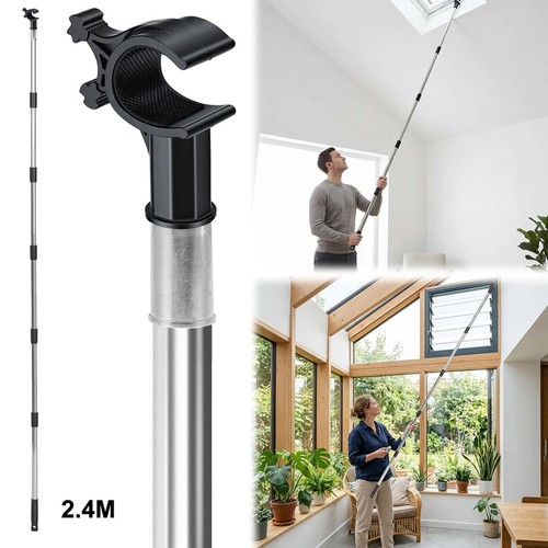 Telescopic window pole - 2.4m,