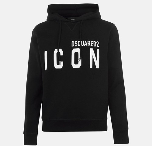 Dsquared2 men icon hoody - dsquared2,
