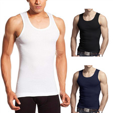 Mens Vests 3 of Pack 100% Pure