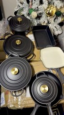 11pcs Cast Iron Cookware Set -