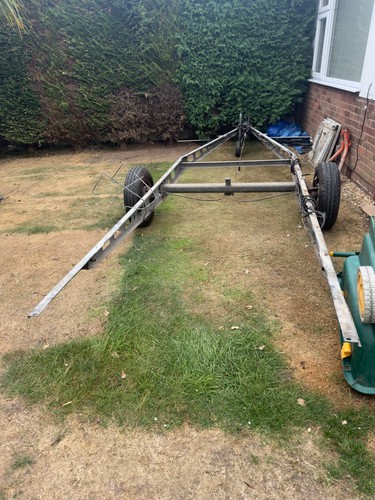 Caravan galvanised chassis - ex,