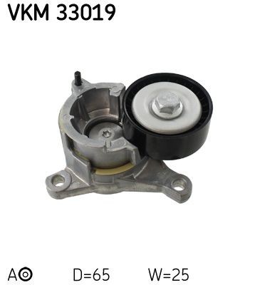 Ribbed belt tensioner - v-ribbed,