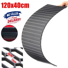 120cm*40cm Car 3D Plastic Racing Honeycomb Bumper Vent Tuning Grill Mesh Spoiler