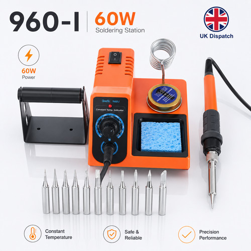 60w soldering iron - station, kit