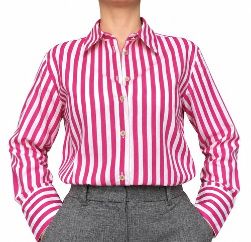 Zara pink white striped - zara,
