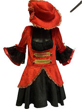 Ladies Captain Hook Costume & Hat 