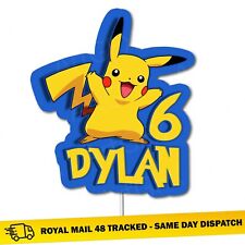 Personalised Pokemon Pikachu