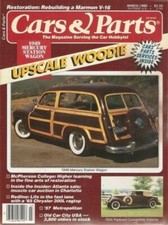 CARS & PARTS March 1989--49 Mercury Woodie, 57 Metropolitan, 65 Chrysler 300L ++