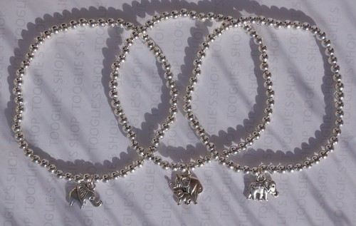 Handmade silver plated bead - handmade,