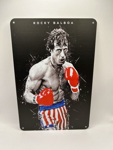 Rocky balboa metal poster - rocky,