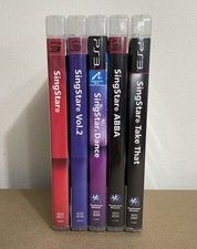 PS3 Singstar Games Bundle x5