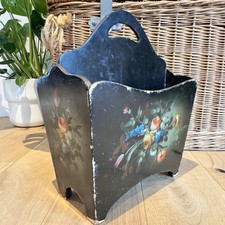 Vintage Toleware Wooden