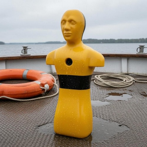 Water rescue mannequin glossy - water,