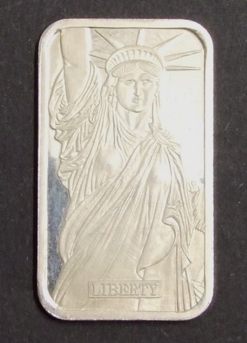 Solid silver bullion - , 1