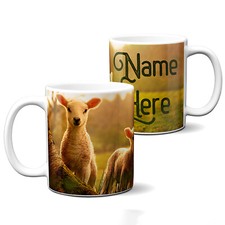 Personalised Lamb Mug Animal